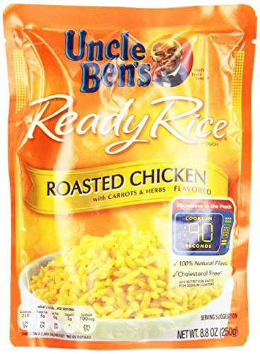 Uncle Bens Ready Rice  Roasted Chicken  8 8 oz - PACK OF 3
