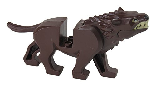 LEGO The Hobbit Brown Warg w/ Black Nose