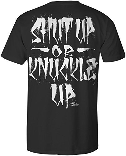 Heathen Knuckle Up T-Shirt -Black  2X-Large-