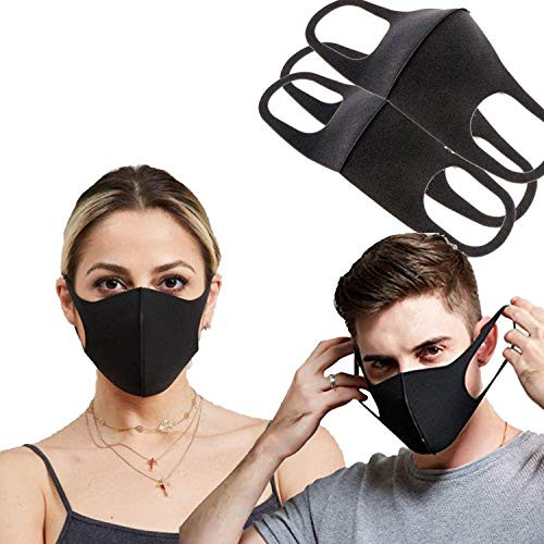 9Pcs Dust Mask Mouth Mask Face Mask For Dust Black Face Mask Pollution Mask Reusable Washable Half Mouth Masks Pack Of 7 Black - 2 Pink