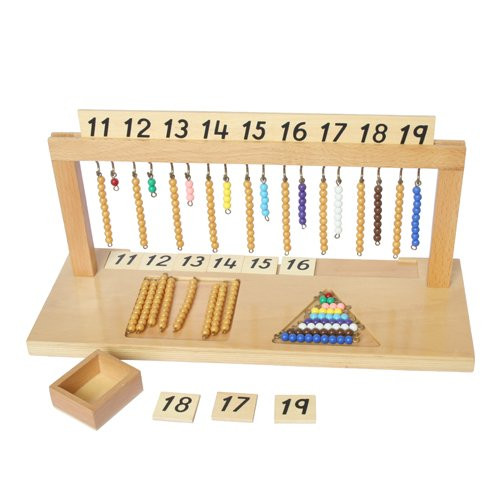 Elite Montessori Montessori Teen Bead Hanger with Beads Elite Montessori Montessori Teen Bead Hanger with Beads