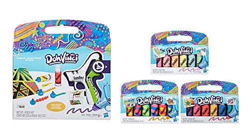 PD Play Doh DohVinci Green Starter Set + 3 Refill Packs PD Play Doh DohVinci Green Starter Set + 3 Refill Packs