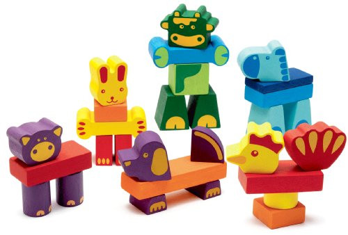 Djeco / Creanimaux Ferme 29-Piece Animal Stacking Blocks Djeco / Creanimaux Ferme 29-Piece Animal Stacking Blocks