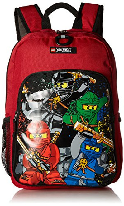LEGO Kids Ninjago Team Heritage Classic Backpack, Red One Size LEGO Kids Ninjago Team Heritage Classic Backpack, Red One Size