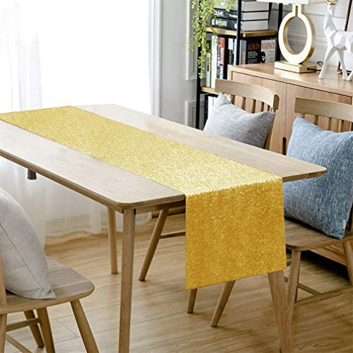Sequin Table Runner Long Table Runner Glitter Table Runner Dining Room Table Runner Christmas Table Runner and Sequin Table Cloth Runner for Party Wed
