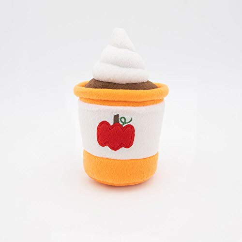ZippyPaws NomNomz - Pumpkin Spice Latte Plush Dog Toy