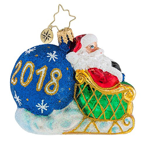 Christopher Radko No Looking Back Little Gem Christmas Ornament