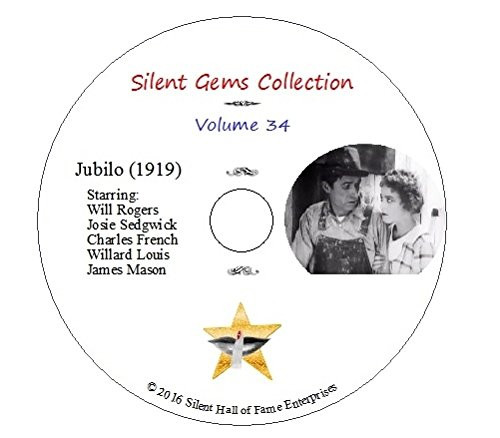 DVD Jubilo -1919- Will Rogers Josie Sedgwick Classic Silent Comedy-Drama DVD Jubilo -1919- Will Rogers Josie Sedgwick Classic Silent Comedy-Drama