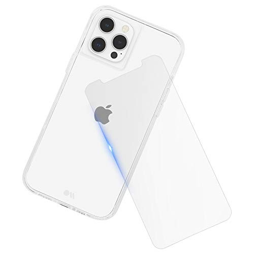 Case-Mate - Protection Pack - Tough Clear Case and Screen Protector for iPhone 12 and iPhone 12 Pro -5G- - 10 ft Drop Protection - 6 7 Inch