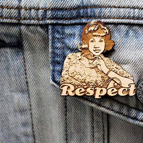 Aretha Franklin Wood Magnet - Queen of Soul RESPECT Fridge Decoration