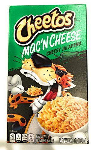 Cheetos Macn Cheese - Cheesy Jalapeno Flavor -5 7 oz Box- - Pack of 3 -