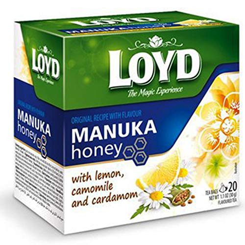 Loyd Manuka honey with lemon camomile and cardamom 3pk Loyd Manuka honey with lemon camomile and cardamom 3pk