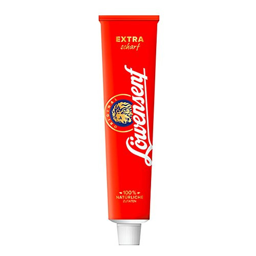 2x Löwensenf Extra mustard Tube 100ml -German Import- 2x Löwensenf Extra mustard Tube 100ml -German Import-