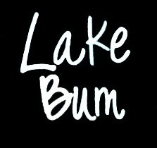 LLI Lake Bum - Decal Vinyl Sticker - Cars Trucks Vans Walls Laptop - White -5 5 x 5 4 in - LLI915