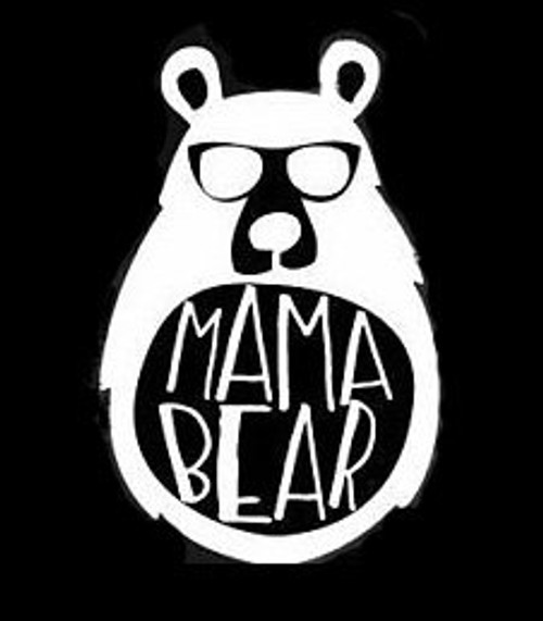 Mama Bear Decal Vinyl Sticker-Cars Trucks Vans Walls Laptop MKR- WHITE -3 625 x 5 5-MKR035 Mama Bear Decal Vinyl Sticker-Cars Trucks Vans Walls Laptop MKR- WHITE -3 625 x 5 5-MKR035