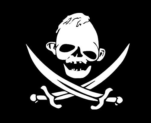 Makarios LLC Goonies Cars Trucks Vans Walls Laptop MKR- White -5 5 x 4 25-MKR619 Makarios LLC Goonies Cars Trucks Vans Walls Laptop MKR- White -5 5 x 4 25-MKR619