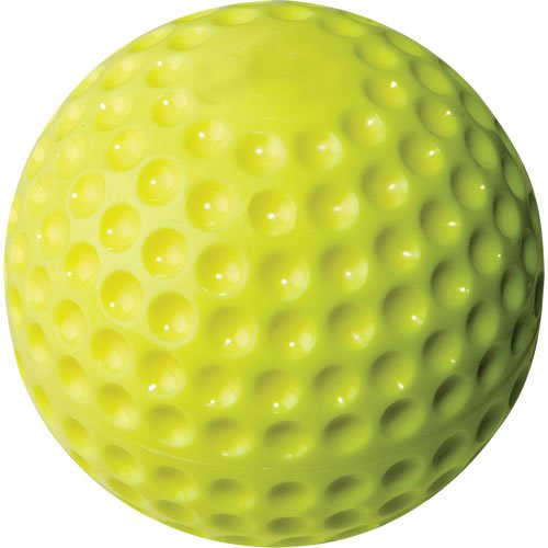 Rawlings PMY12 12" Yellow dimple pitching machine ball (Pack of 12)