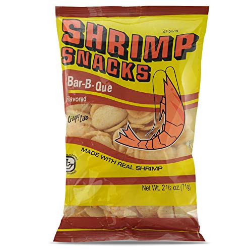 Marco Polo Shrimp Snacks Bar-B-Que Flavored  7 5oz -213g- 3 Pack