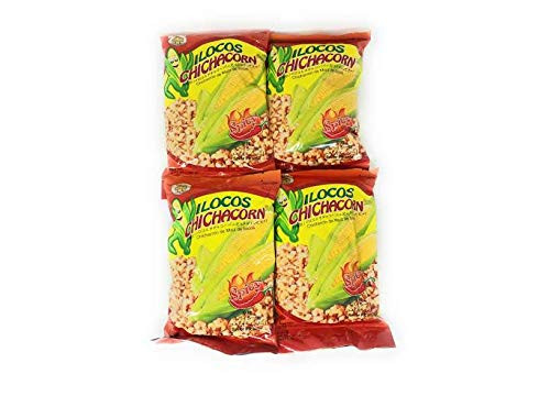 Ilocos Chichacorn Cornick Corn Nuts - Spicy Flavor  3 53 oz -100g-  4 Pack