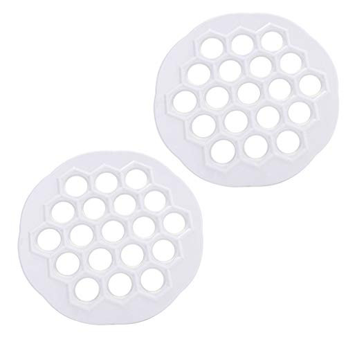 Abvenc Russian Dumplings Mold  Pelmeni Maker  Russian Ukraine Pelmeni Plastic Mold  Dumplings Maker Ravioli Form - Russian Meat Dumpling Maker- 2Pcs -