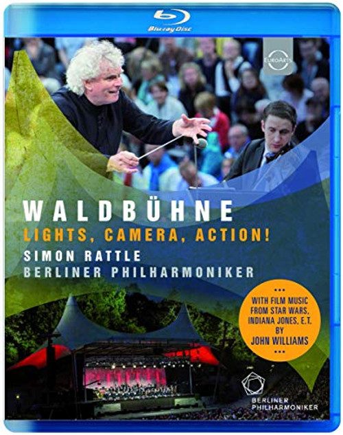 Berliner Philharmoniker - Waldbhne 2015 from Berlin - Simon Rattle - Camera  Lights  Action -Blu-ray-