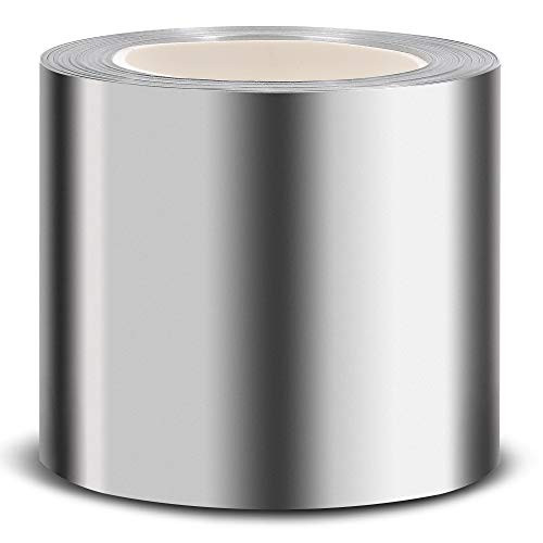 Zinc Metal Strip for Roof and Garden - 55 Feet x 2 5 Inches - Prevents Roofing Stains