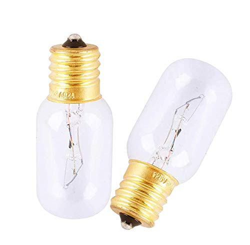 6912W1Z004B Microwave Bulb for LG 6912W1Z004B Microwave Oven Incandescent Lamp 125-Volt 30-Watt Bulb ?2 Pack?