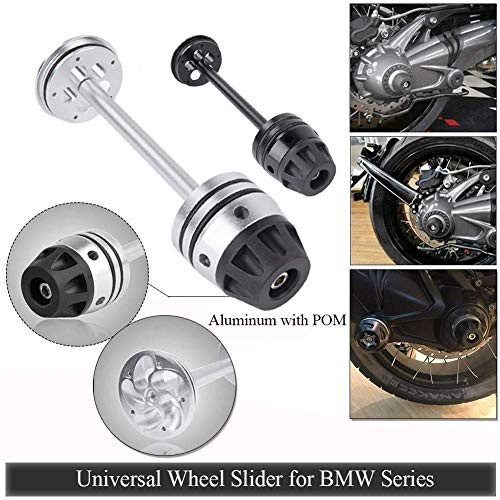 Motorcycle Rear Refit Wheel Fork Axle Crash Sliders Cap Pad for BMW R1200GS R1250GS ADV R NineT Urban G-S Pure Racer Scrambler R1200RT K1200GT 2014 20