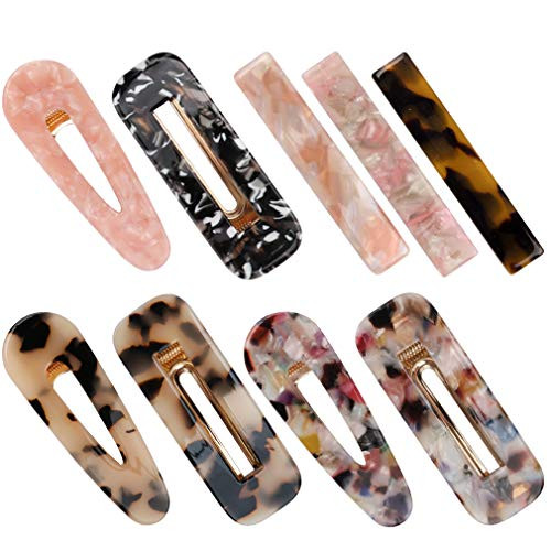 9pcs Acrylic Resin Hair Clip Alligator Pearl Hair Clips Wedding Bridal Hair Accessories Hair Barrettes for Women Girls 9pcs Acrylic Resin Hair Clip Alligator Pearl Hair Clips Wedding Bridal Hair Accessories Hair Barrettes for Women Girls