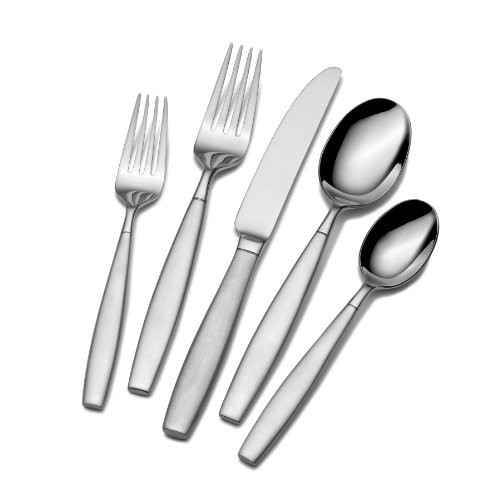Towle Living 5077446 Gia 20-Piece Stainless Steel Flatware Set, Service for 4