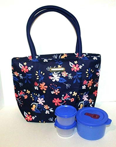 Tupperware Fall For Floral Insulated Lunch Bag Crystalwave Set