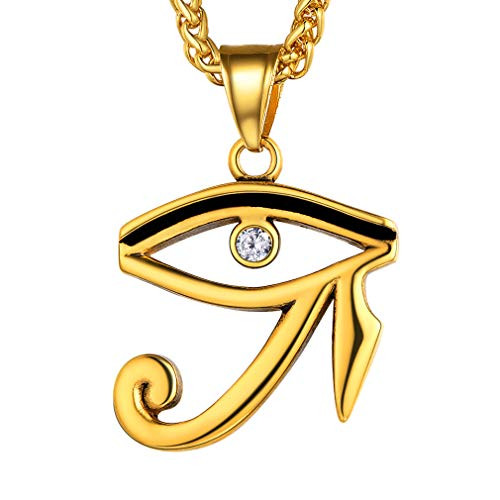 FaithHeart Eye of Horus Necklace Gold 