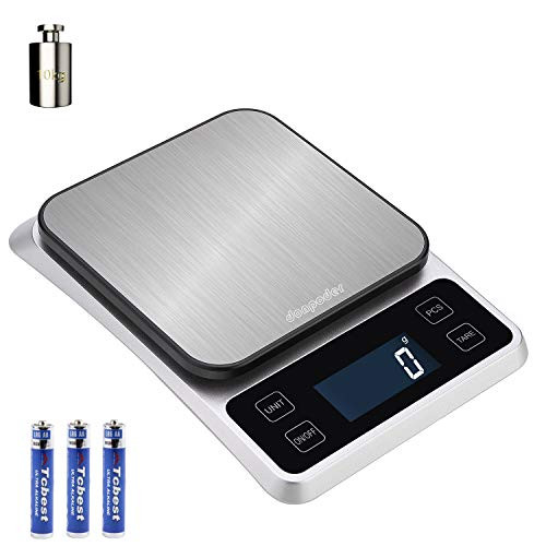 22lb Digital Food Scale Coffee Scale Kitchen Scale Ounce Scale Food Weight Scale Food Measuring Scale Cooking Scale Kitchen Baking Scale 1g 0 1oz Prec