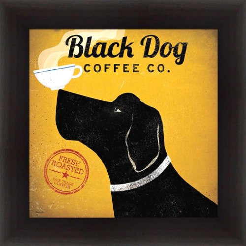 buyartforless IF WA 10000 12x12 Expresso 1.25 Glass Framed Black Dog Coffee Co. by Ryan Fowler 12X12 Art Print Poster Labrador Coffee Cup 1.25" Espresso buyartforless IF WA 10000 12x12 Expresso 1.25 Glass Framed Black Dog Coffee Co. by Ryan Fowler 12X12 Art Print Poster Labrador Coffee Cup 1.25" Espresso