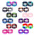 Stuppendux 24PCS Silicone Flexible Ear Tunnels Gauges Plugs Stretchers Expander Double Flared Flesh Tunnels Ear Piercing Jewelry 0G 8MM
