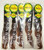 - Pack of 5 - RastAfri Pre-Stretched Silky Braiding Hair -1B - 30-