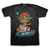 space jam Mens Classic Shirt - Tune Squad Marvin and Bugs Bunny Tee 90s Classic T-Shirt -Black Group  Medium-