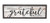 Thankful Grateful Blessed Grey White 25 x 8 Inch Solid Pine Wood Farmhouse Frame Wall Plaque