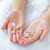 Catery Bride Wedding Headband Silver Flower Leaf Hair Vine Bridal Crystal Bead Jewelry Accessories for Women and Girls