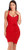 BOLLORY Bandage Dresses for Women Party Midi Bodycon Cocktail Dress Sexy Sleeveless Night Club Dress Medium Red