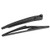 X AUTOHAUX Rear Windshield Wiper Blade Arm Set for Honda Civic Hatchback 3 Door 5 Door 01-05