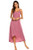 Ekouaer Womens Sleeveless Long Nightgown Summer Slip Night Dress Cotton Sleepshirt Chemise A-red 6696 Small