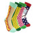 Funny Mens Dress Socks Colorful  HSELL Men Crazy Design Pattern Fashionable Fun Crew Socks 4 Pack -C2-