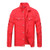 LZLER Jean Jacket for Men  Classic Ripped Slim Denim Jacket with Holes-Red 2023  L-