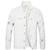 LZLER Jean Jacket for Men  Classic Ripped Slim Denim Jacket with Holes-White 2023  L-