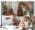 DePhoto 9X6FT Christmas Tree Fireplace Portrait Backdrop Wooden Floor Stairs Photography Seamless Vinyl Photo Background Studio Prop PGT472B DePhoto 9X6FT Christmas Tree Fireplace Portrait Backdrop Wooden Floor Stairs Photography Seamless Vinyl Photo Background Studio Prop PGT472B