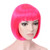OneDor 10 Short Straight Hair Flapper Cosplay Costume Bob Wig -TF2315 - Hot Pink-