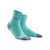 Womens Crew Cut Compression Socks- CEP Short Socks 3 0  Ice-Grey III
