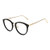 TIJN Blue Light Blocking Vintage Round Metal Optical Eyewear Non-prescription Eyeglasses Frame for Women