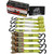 XSTRAP Ratchet Tie Down Straps 4PK Yellow